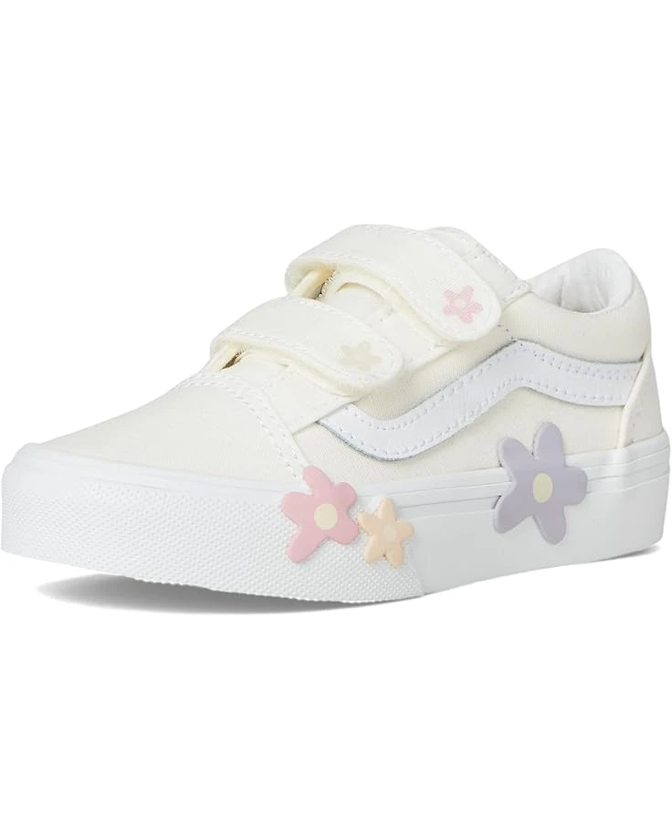Vans Kids Old Skool V Flower (Little Kid) | Sneakers & Athletic Shoes 7 Vans Kids Old Skool V Flower (Little Kid) | Sneakers & Athletic Shoes - Image 7