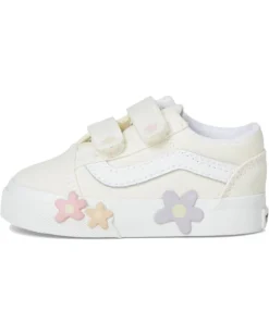 Vans Kids Old Skool V Flower (Toddler) | Sneakers & Athletic Shoes 10 Vans Kids Old Skool V Flower (Toddler) | Sneakers & Athletic Shoes -The Shoe Chic 61bjupaCeyL. AC SR736920
