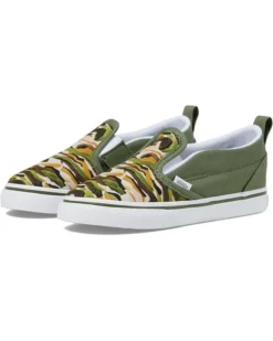 Vans Kids T Slip-On V (Toddler/Little Kid) | Sneakers & Athletic Shoes